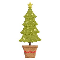 Christmas Trees 2 09(Lg) machine embroidery designs