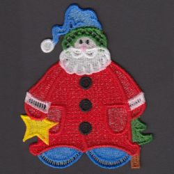 FSL Christmas Mug Rug 09 machine embroidery designs