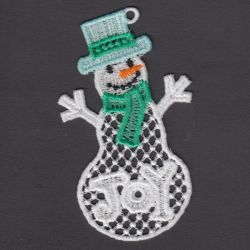 FSL Cuddly Snowmen 2 10 machine embroidery designs