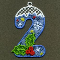 FSL Christmas Numbers 02 machine embroidery designs