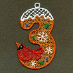 FSL Christmas Numbers 03 machine embroidery designs