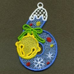FSL Christmas Numbers 06 machine embroidery designs