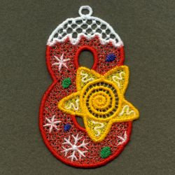 FSL Christmas Numbers 08 machine embroidery designs