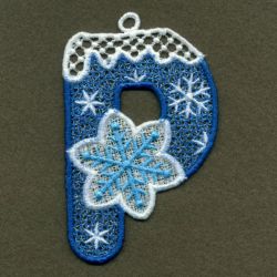 FSL Christmas Alphabet 16 machine embroidery designs