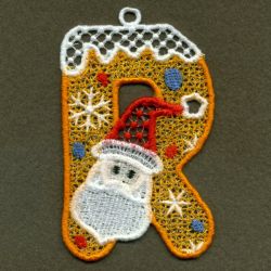 FSL Christmas Alphabet 18 machine embroidery designs