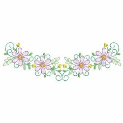 Vintage Floral Necklines 06 machine embroidery designs