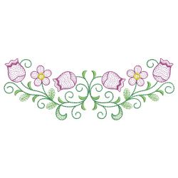 Vintage Floral Necklines 10 machine embroidery designs