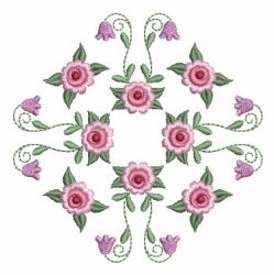 Pearl Roses 08 machine embroidery designs