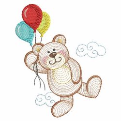 Rippled Adorable Bear 2 03(Sm) machine embroidery designs