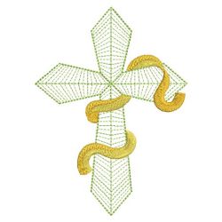 Easter Cross 03(Md) machine embroidery designs