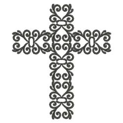 Easter Cross 11(Md) machine embroidery designs