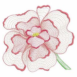 Rippled Flowers 2 01(Lg) machine embroidery designs