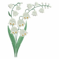 Lily Of The Valley 02(Md) machine embroidery designs