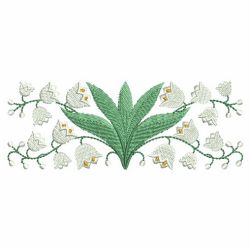 Lily Of The Valley 04(Lg) machine embroidery designs