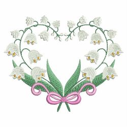 Lily Of The Valley 05(Md) machine embroidery designs