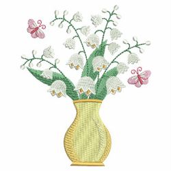 Lily Of The Valley 09(Md) machine embroidery designs