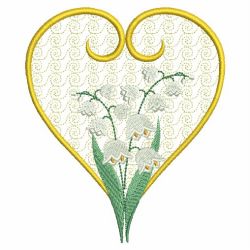Lily Of The Valley 11(Sm) machine embroidery designs