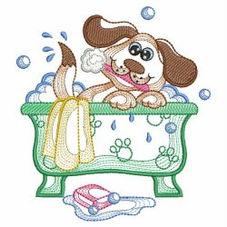 Bath Cuties 08(Md) machine embroidery designs