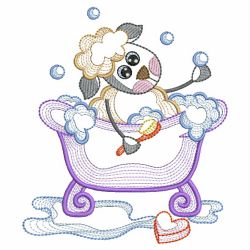 Bath Cuties 09(Md) machine embroidery designs