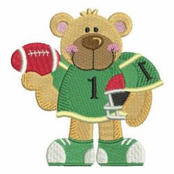 Sporty Bear 2 03 machine embroidery designs