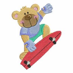 Sporty Bear 2 04 machine embroidery designs