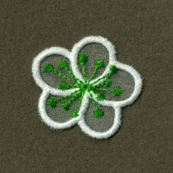 Organza Mini Flowers 01 machine embroidery designs