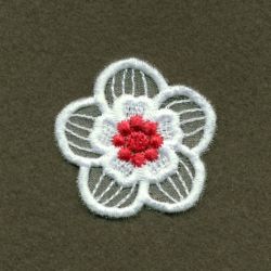 Organza Mini Flowers 03 machine embroidery designs