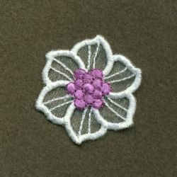 Organza Mini Flowers 05 machine embroidery designs