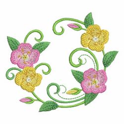 Floral Beauty 03 machine embroidery designs