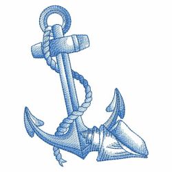 Sketched Nautical(Md) machine embroidery designs