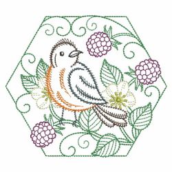 Vintage Birds And Blooms 10(Lg) machine embroidery designs