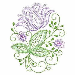 Jacobean Floral 2 03(Lg) machine embroidery designs