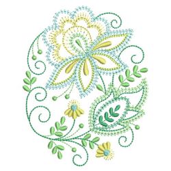 Jacobean Floral 2 09(Sm) machine embroidery designs