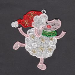 FSL Christmas Animals 01 machine embroidery designs