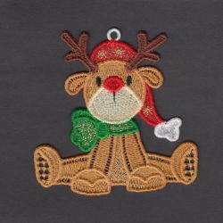 FSL Christmas Animals 03 machine embroidery designs