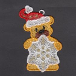 FSL Christmas Animals 04 machine embroidery designs