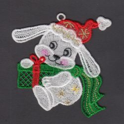 FSL Christmas Animals 06 machine embroidery designs