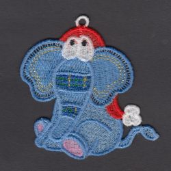 FSL Christmas Animals 09 machine embroidery designs