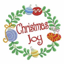 Christmas Wreath 2 03(Sm) machine embroidery designs