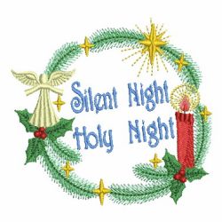 Christmas Wreath 2 05(Lg) machine embroidery designs