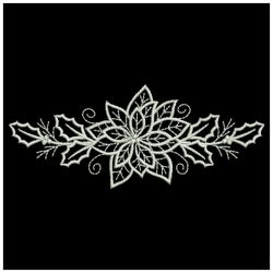 White Christmas 04(Md) machine embroidery designs