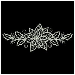 White Christmas 04(Lg) machine embroidery designs