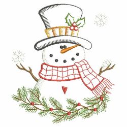 Vintage Snowmen 3 02(Sm) machine embroidery designs