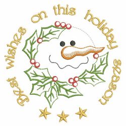 Vintage Snowmen 3 03(Lg) machine embroidery designs