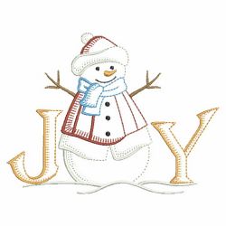 Vintage Snowmen 3 10(Sm) machine embroidery designs