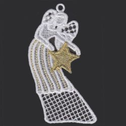 FSL Golden Angels 06 machine embroidery designs