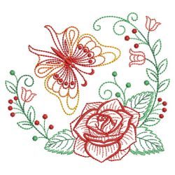 Vintage Butterfly Dreams 02(Lg) machine embroidery designs
