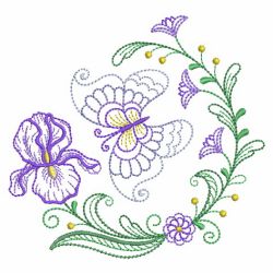 Vintage Butterfly Dreams 05(Lg) machine embroidery designs