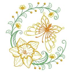 Vintage Butterfly Dreams 06(Md) machine embroidery designs