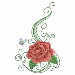 Roses machine embroidery designs